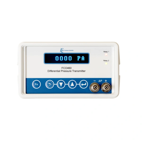 Vista frontal del transmisor de presión FCO460